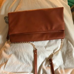 NWT Brown Cross Body Satchel